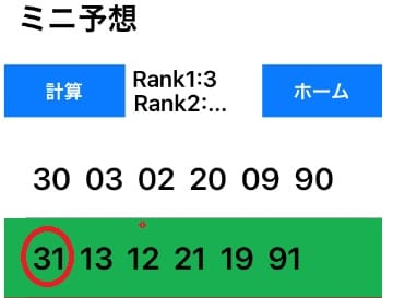 21年3月5日ナンバーズ極み予想結果 ナンバーズ予想極み