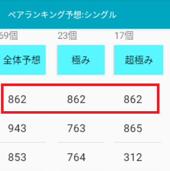 862アプリ